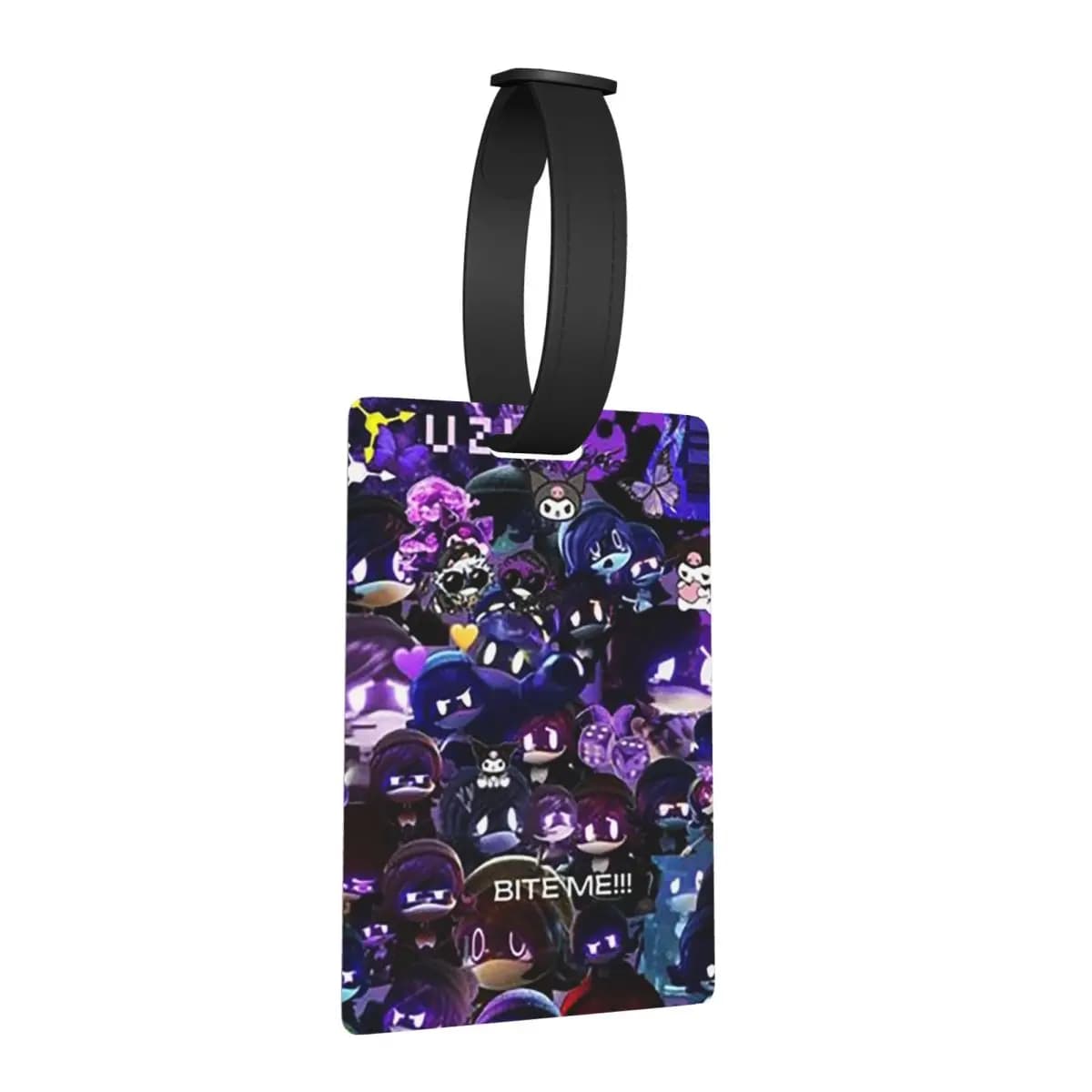 Etichette per Bagagli con Collage di Droni Assassini e Uzi, Accessori per Valigie, Etichetta per Bagaglio da Viaggio, Porta Etichetta con Nome e Indirizzo