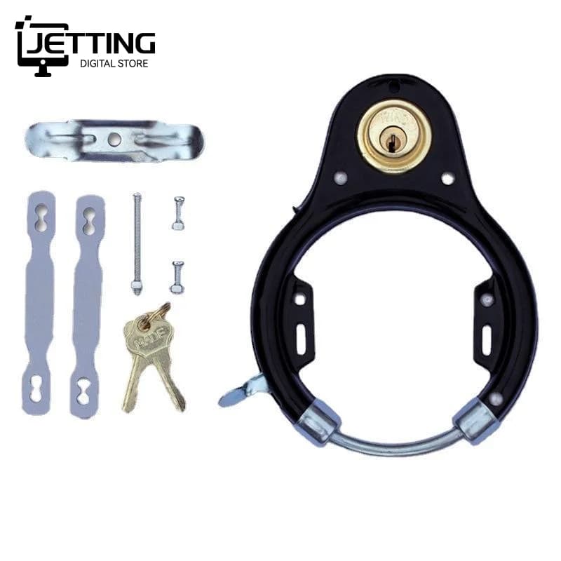 🚲 1 Set Entertainment Cycling For Bike Accessories U Shape Bicycle Wheel Scooter Motorbike Security Lock With 2 Keys
