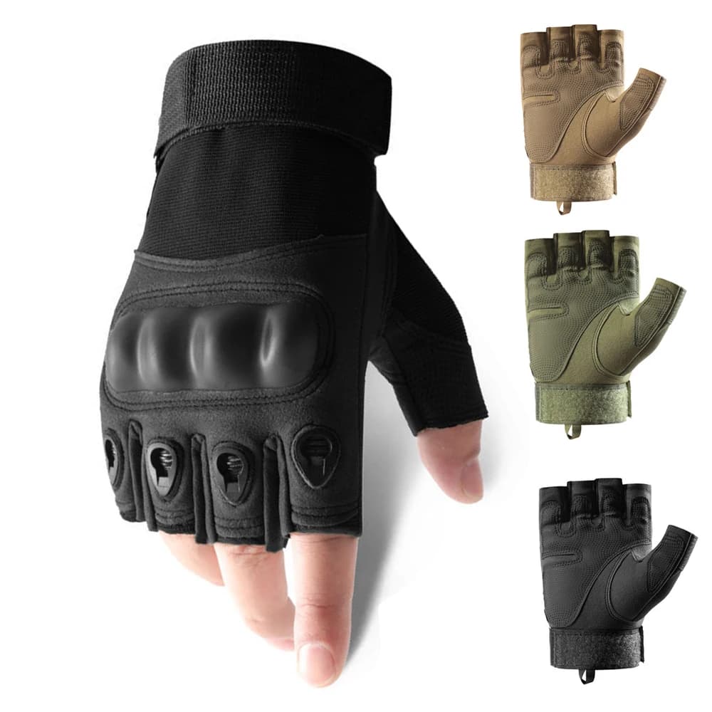 Tactical Gloves Outdoor Gloves Motorcycle Gloves Half fingers Military Man Woman Fighting Shooting Hunting Fitness Gloves Luva Moto