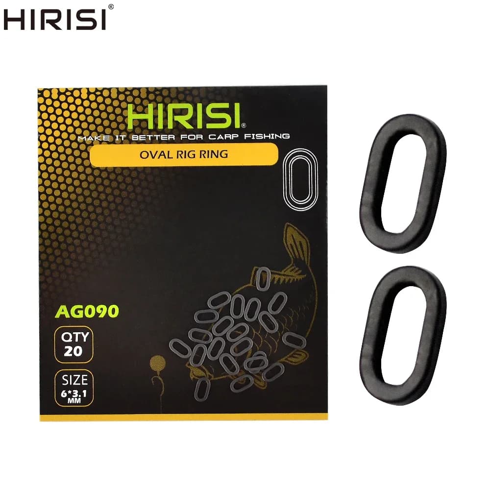 20 pz pesca alla carpa Boilie Bait Rings per Hair Rigs Pop Up Boilies accessori per la pesca alla carpa AG090