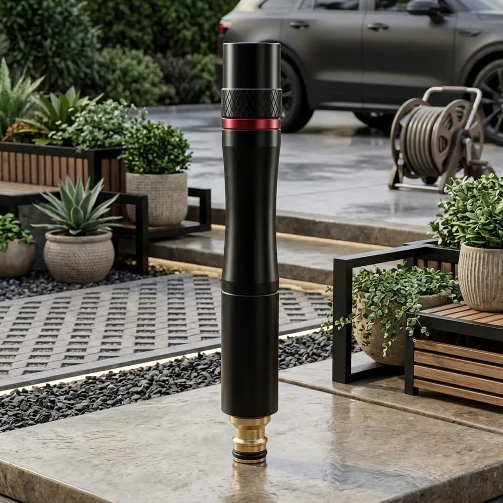 FOR Heavy-Duty Garden Hose Nozzle with Rust-Resistant Coating for Car Washing Patio Cleaning and Outdoor Watering Tasks