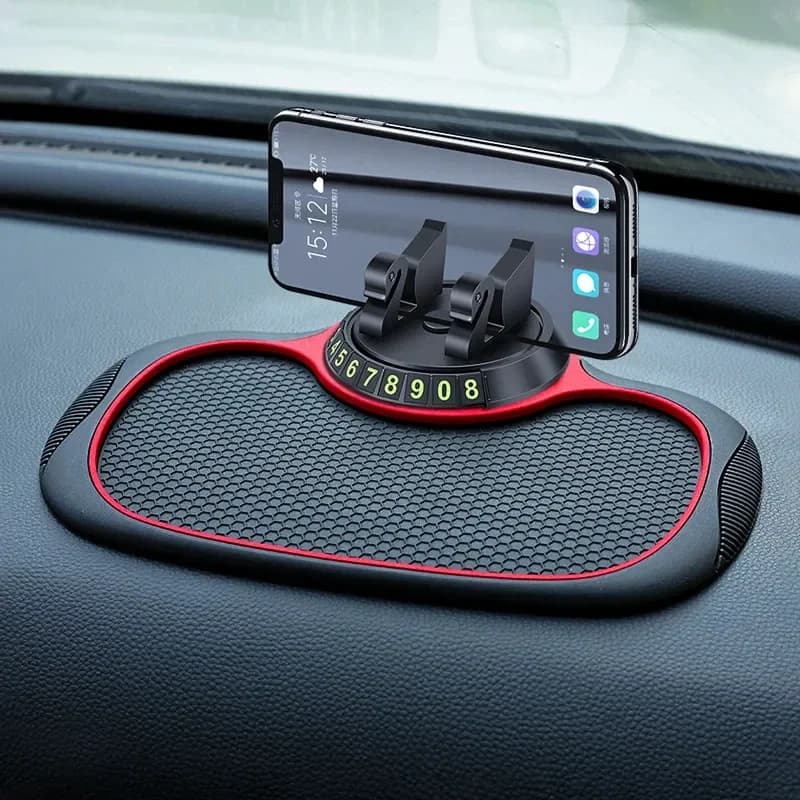Multifunctional car dashboard anti-slip mat for car dashboard in Silicone