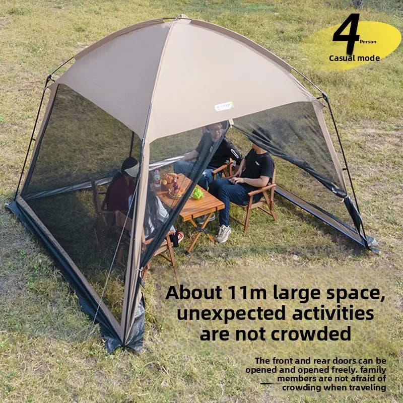 Outdoor Camping Mosquito Net with Anti-Zanzare Sunbed, Sunbed Tent Summer for Courtyard, Network Cover for Camping and Picnic