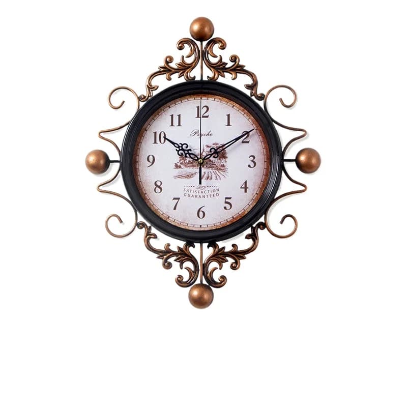 Living room silent wall clock, modern simple clock, dining room decoration wall clock