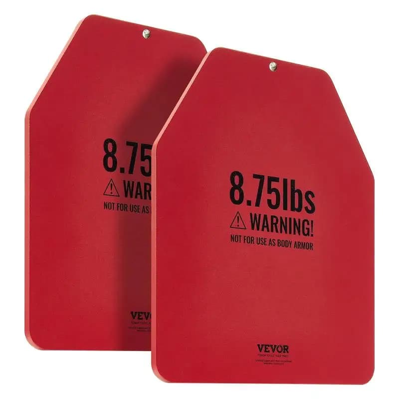 Weight Vest Plates, 8.75 LB Pairs, Premium Steel Weighted plates, Contoured Ergonomic Fit – WODs, Additional Weight for Weight Vests, for Strength Training, Running, Fitness, Heavy Workouts