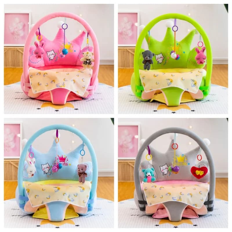 Baby learning sofa Comfortable seat for children Prevention of falls and stool with backrest for life protection