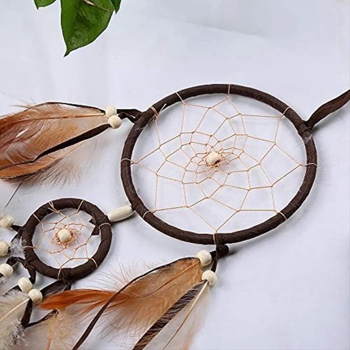 MALL Dream Catcher Brown Decorative Dream Catcher Living Room Dream Catcher for Wall Hanging, Decoration, Festival, Gift