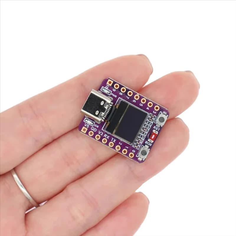 Superbo ESP32-C3 Wifi Bluetooth OLED 0.42 "Modulo Scheda di sviluppo Antenna Supermini ESP32 Scheda di sviluppo