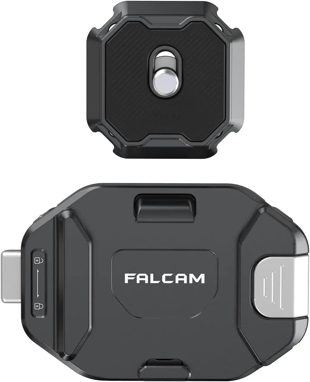 FALCAM F38 Quick Release Backpack Clip V2, Camera Strap Mount with Locking Gasket, ARCA-Swiss Compatible, Supports 30kg