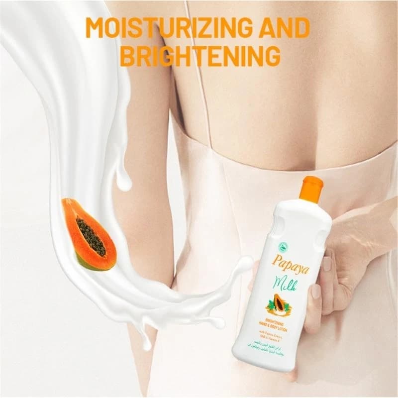 28TA Lozione per il corpo sbiancante latte papaya Idratante Idratante Illuminante Essiccazione della pelle