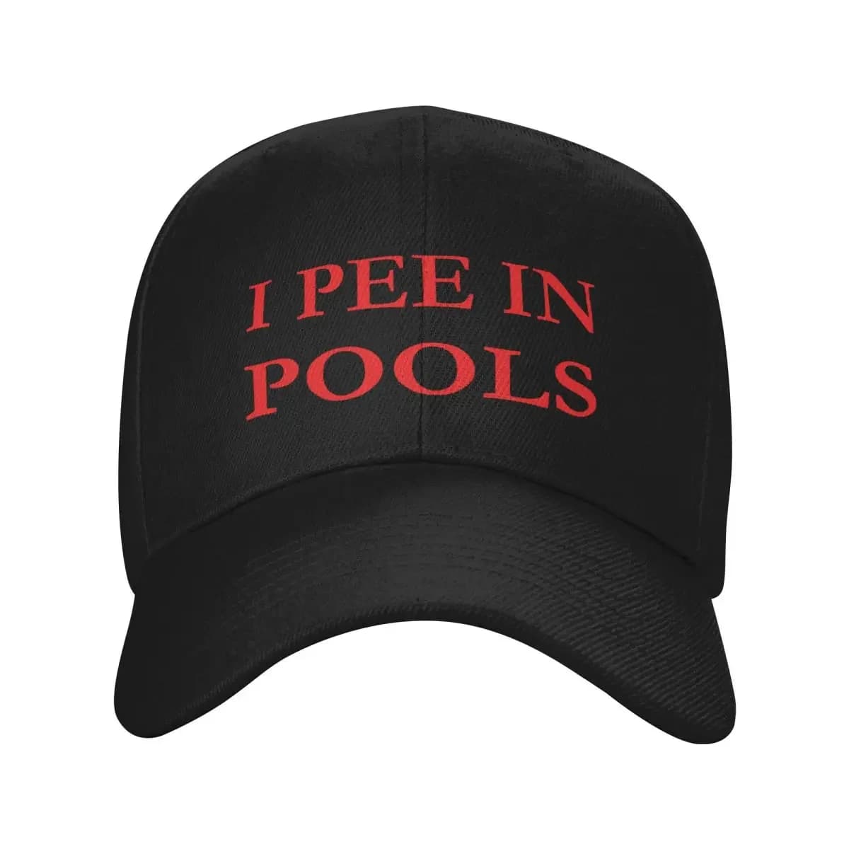 Personalized Baseball Hat Summer with Written 'The Pee In Pools' for Men and Women, Adjustable, Hip Hop Style