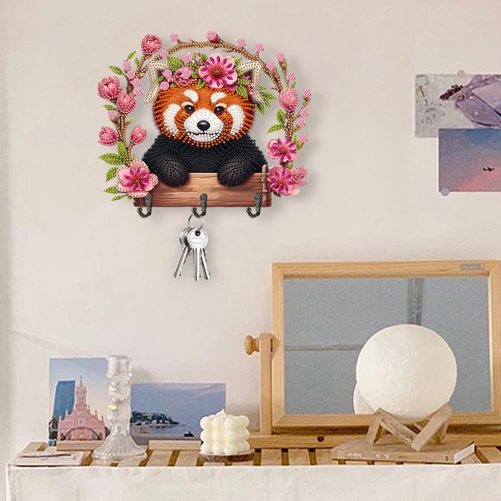 Animal Theme Decorative Hooks for Painting DIY Diamonds, Creative Gift Handmade for Various Occasions, Wall Decoration Without Drilling