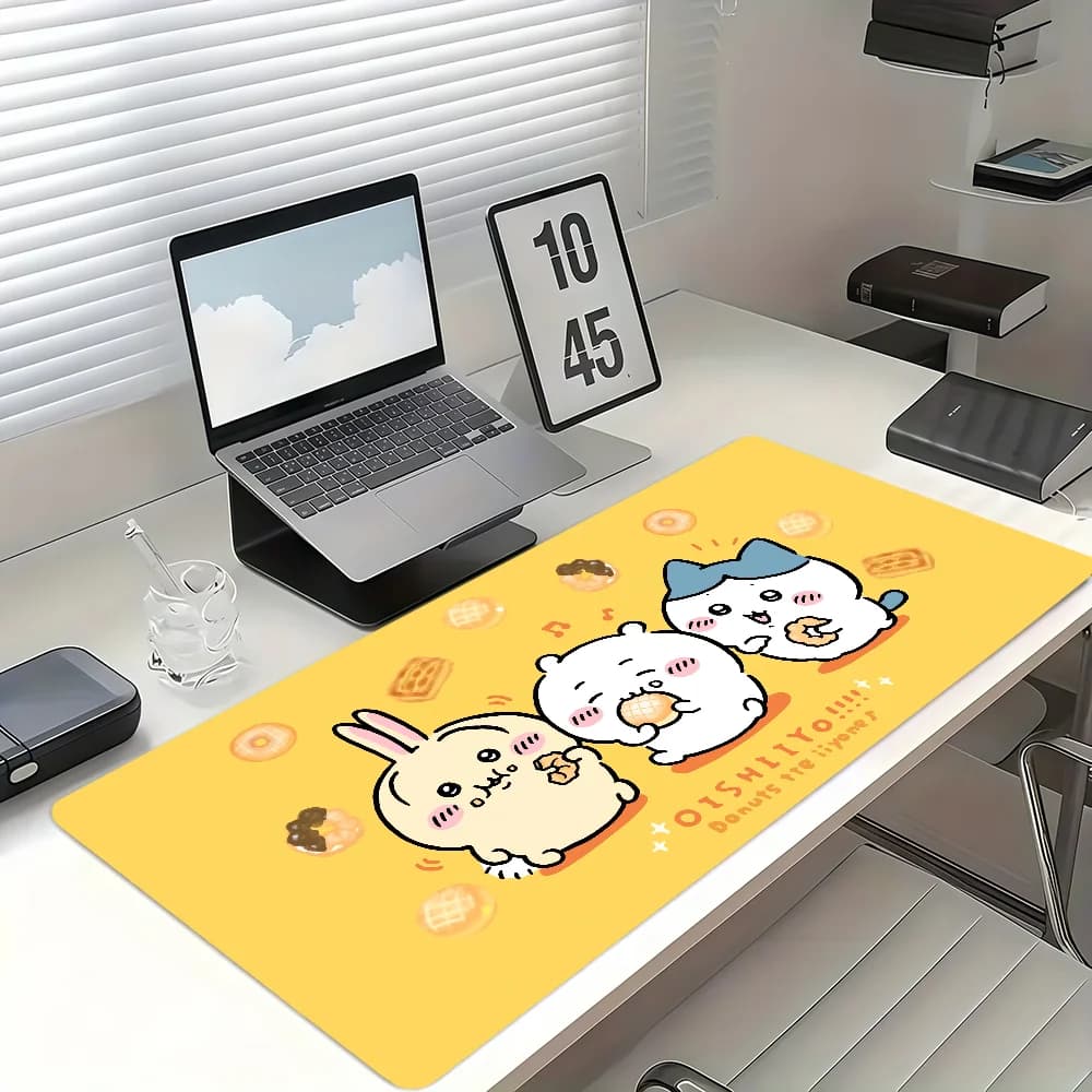 Cute Cartoon C-Chiika-waE Usagi Mouse Pad Non-slip Thickened MousePad Large Writing Lockedge Office Student Gaming Cushion
