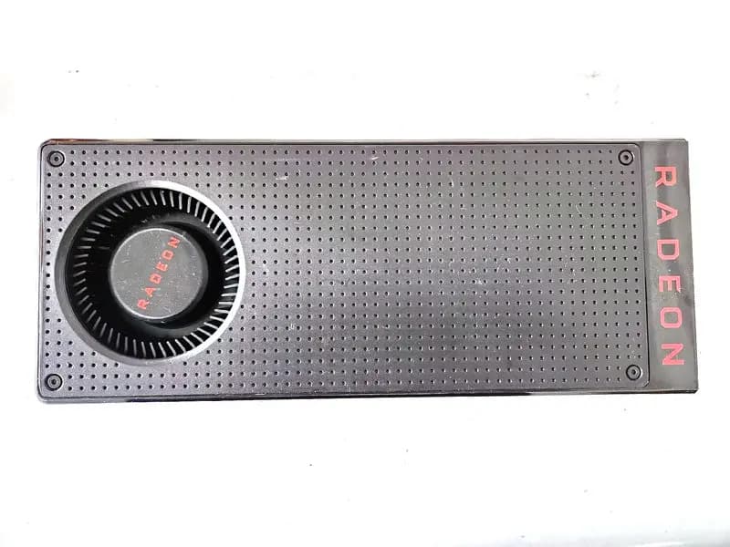 Radiatore di raffreddamento originale per sistema di raffreddamento della scheda video RX580 RX570 RX480 Dissipatore di calore GPU
