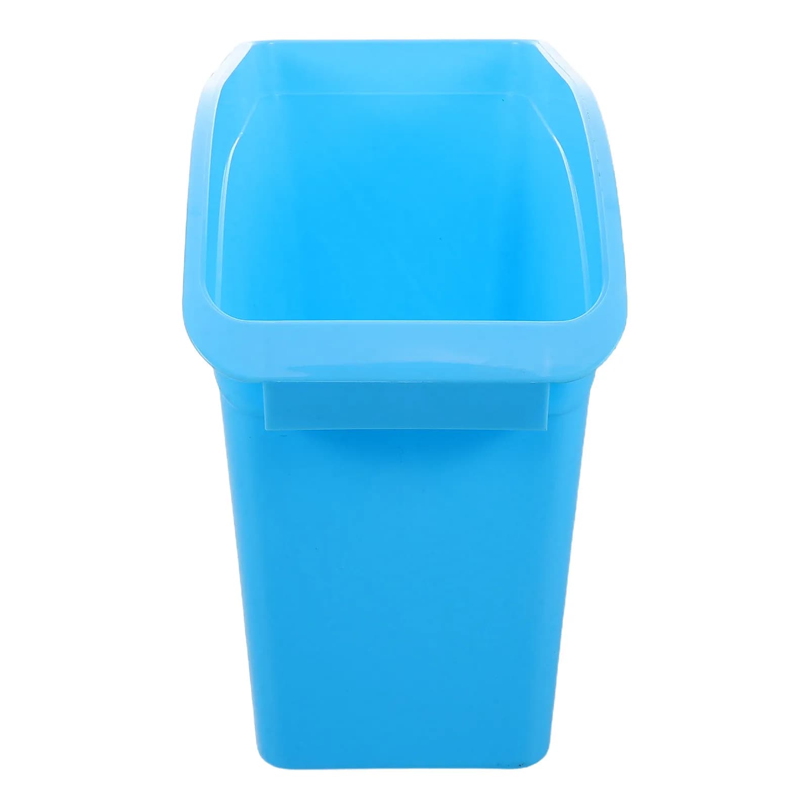 Easy Clean Plastic Vertical Document Organizer Bin Large Capacity Desktop Recycling Bin for Office Counter Trash Can Magazine
