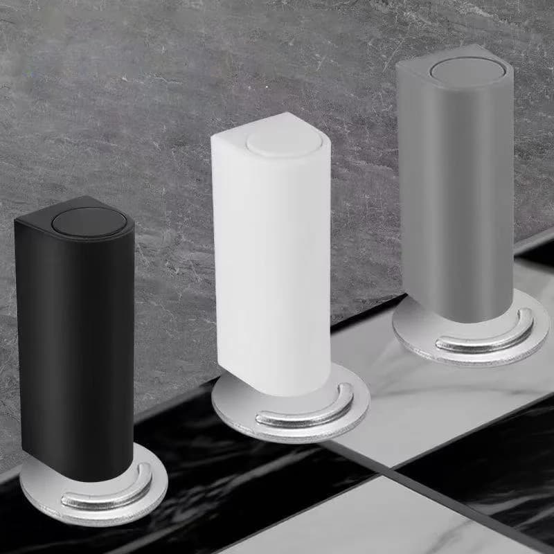 Fermaporta magnetico Fermaporta per carichi pesanti in acciaio inossidabile Fermaporta nero senza chiodi Porta con aspirazione Hardware per porta 2030