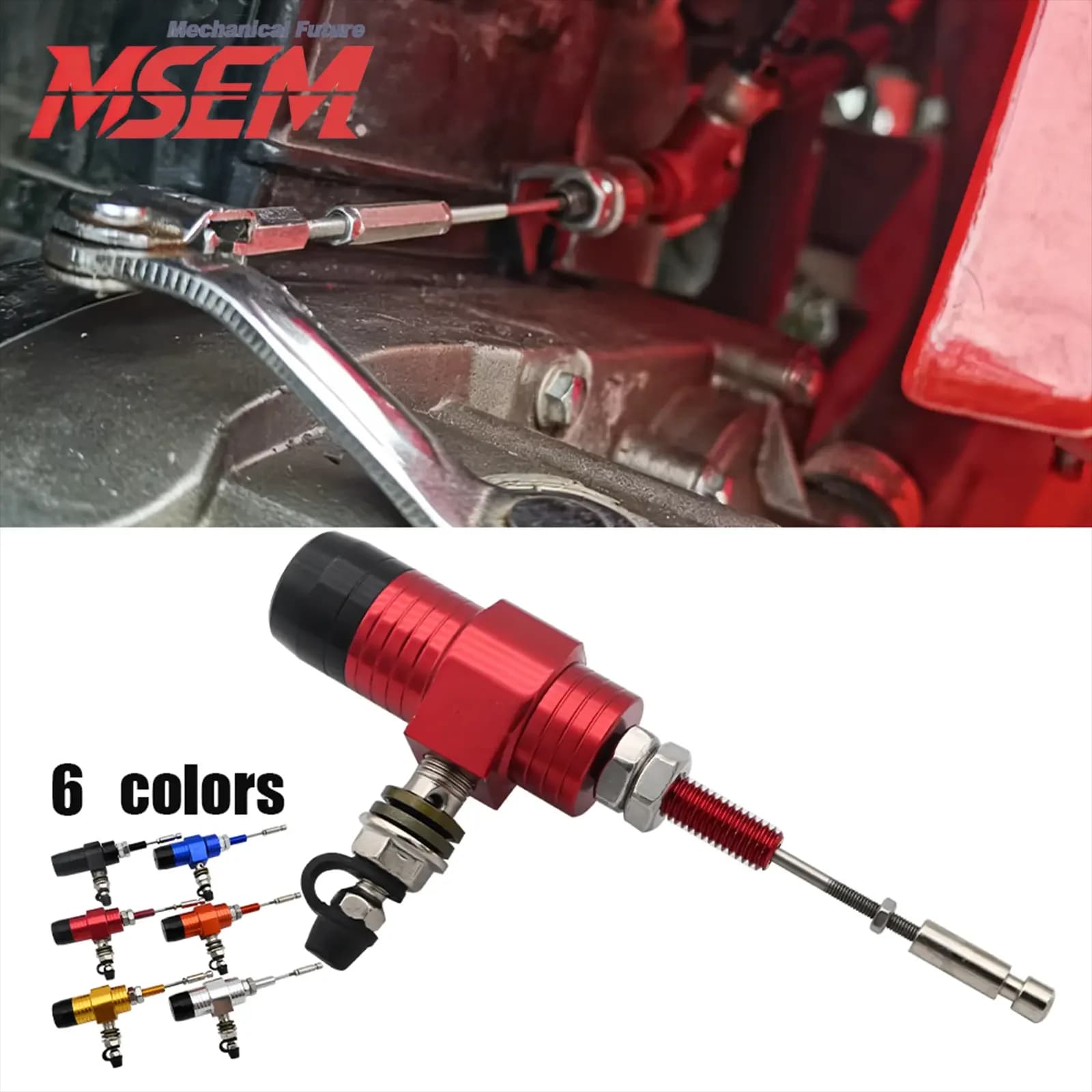 Moto CNC M10x1.25mm Modificato Frizione Idraulica Pompa Cilindro Maestro Per KTM Honda Yamaha Suzuki Dirt Bike Pezzi di Ricambio