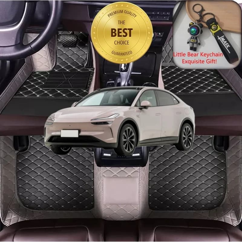 Customized Auto Mats for ONVO L60, Auto Accessories, Custom Waterproof Mats, Left/ Right Guide Mats
