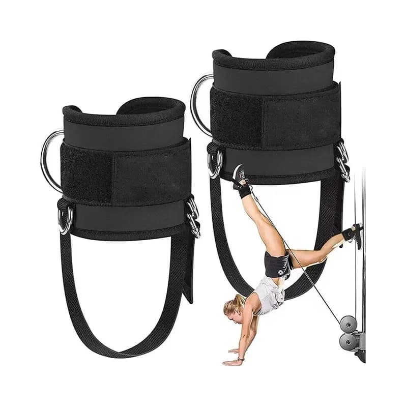 1PC cinturino alla caviglia regolabile allenamento per la forza delle gambe esercizio protezione sportiva tutore per caviglia cintura di supporto attrezzatura per allenamento in palestra fitness