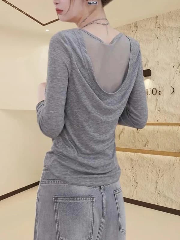 Sottoveste Modellante Lunga per Donna, Taglie Forti, Patchwork alla Moda, Intimo Casual per l'Inizio Autunno