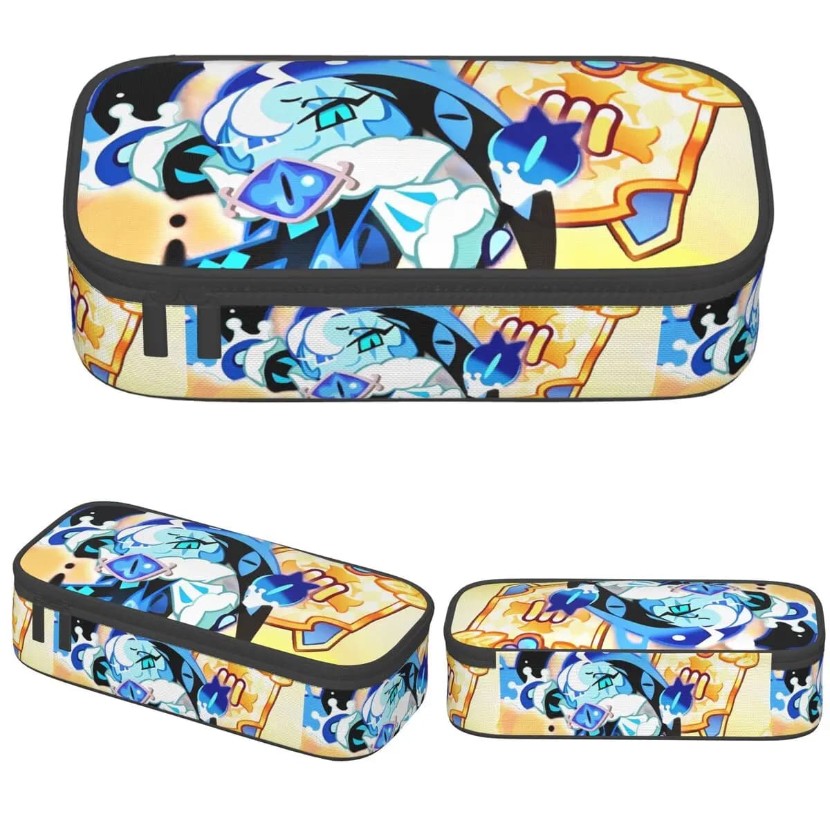 Shadow Milk Cookie Run Kingdom Astucci per matite Astucci per anime Portapenne per borsa per trucco per studenti Accessori cosmetici per la scuola
