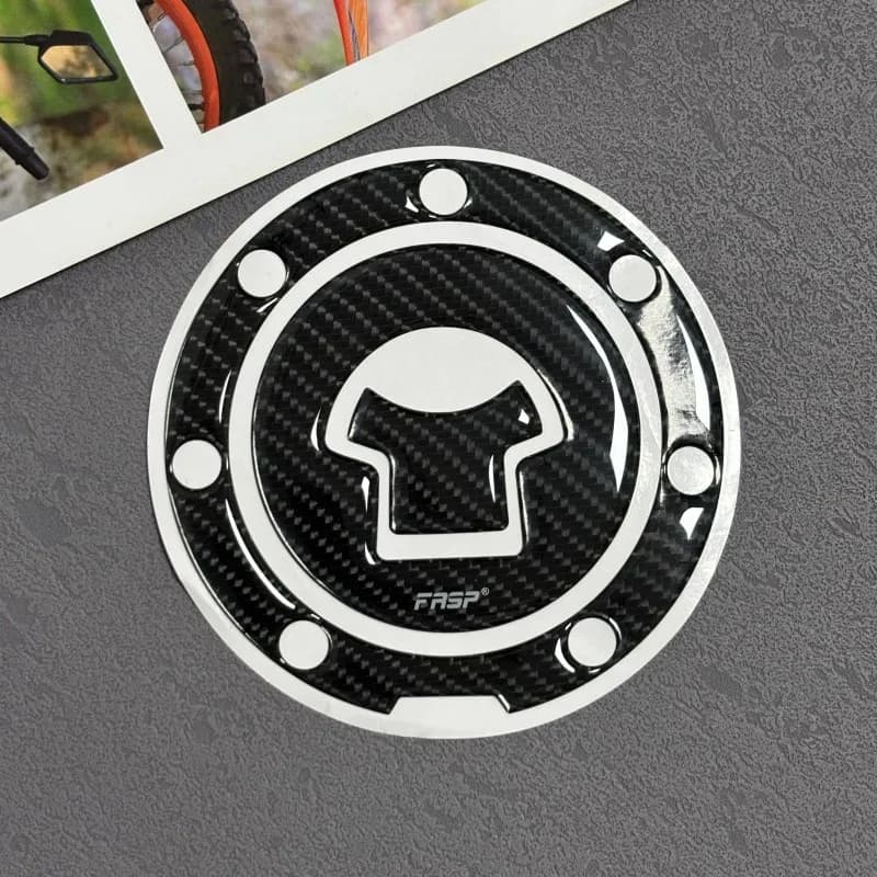 CB1000R CB190R CB750 CB400 CBR250CBR 600R VFR Hornet Carbon Fiber Fuel Tank Cap Decorative Decalcomania Adhesive for motorcycle change