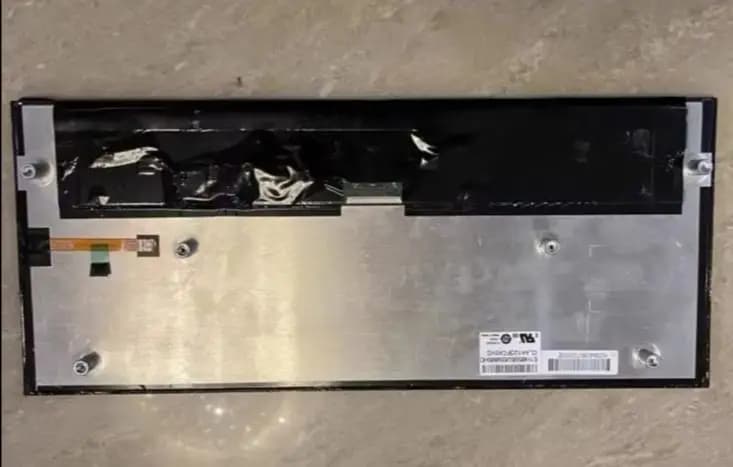 Display LCD per Dispositivo Portatile di Navigazione e Videocitofono CLAA123FCA5XG