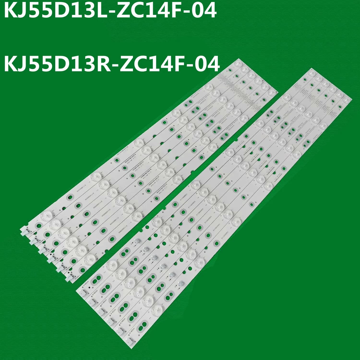 12PCS LED Strip For AKTV5514 E555BV-FMQR KJ55D13L-ZC14F-04 KJ55D13R-ZC14F-04 JL.D550D1235-195BL-F LE55H 55A81 LT-55N750U