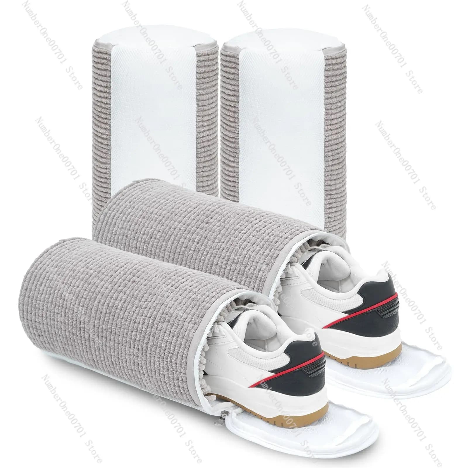 Modo Facile per Lavare le Scarpe: Sacchetto per Lavatrice per Prevenire Danni, per Sneakers e Scarpe Sportive