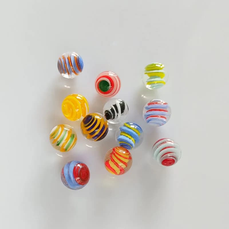 Glass Marble Beads 16mm 20mm Glass Ball for Vase, Fish Tank, DIY Decorative Ornaments Props