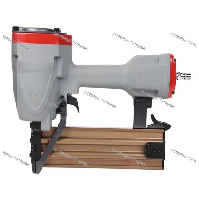 BBST64 Pneumatic Nail Gun Home Air Stapler Pneumatic Steel Nail Gun Gun PVC Wiring Length 18-64MM