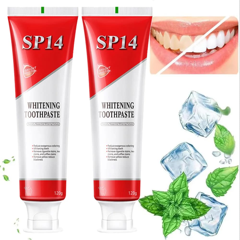 SP14 Ultra whitening clearing toothpaste 1/2/3 pieces Gentle mint Probiotic Macchia Fresh breath removal Deep cleaning Oral hygiene