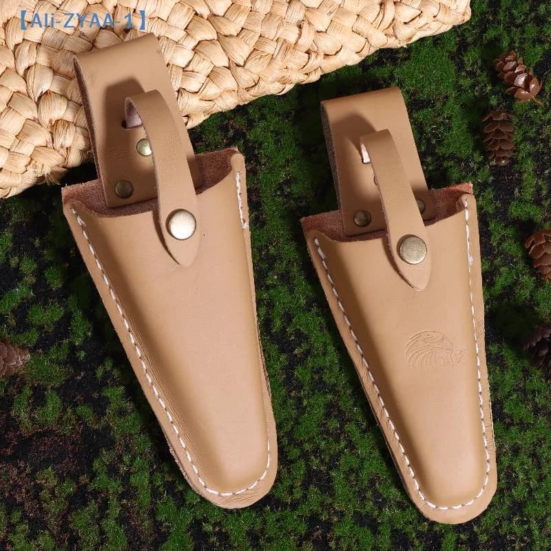 daZYAA-1 daBorsa Leather Tools with Buckle, Buckle Belt Case, Gardening Tools Container, Power Scissors