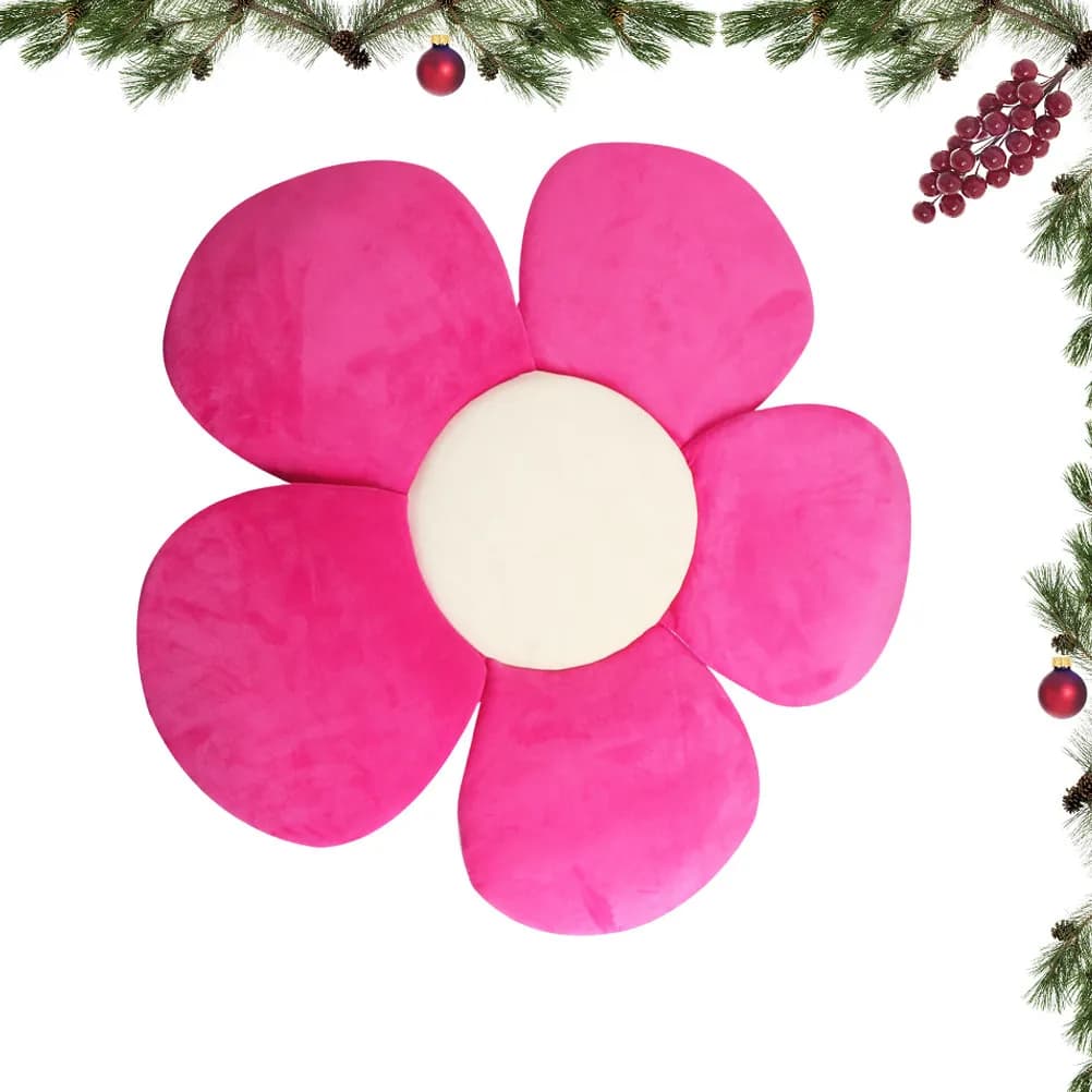 Cuscino Pieghevole a Forma di Fiore per Vasca da Bagno Neonati 0-3 Anni, Antiscivolo con Ganci Laterali, Supporto di Sicurezza Lavabile