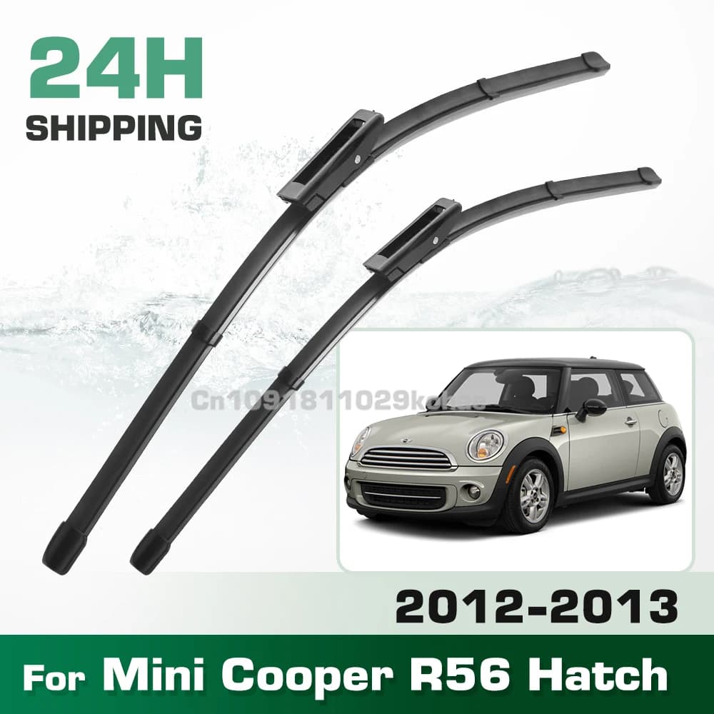 Per Mini Cooper R56 Hatch 2012-2013 LHD e RHD Spazzole tergicristallo anteriori Parabrezza Spazzola per finestra 19 "+ 18"