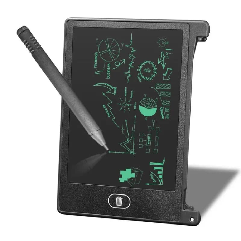 Mini tavoletta da scrittura LCD da 4,4 pollici Giocattolo per bambini Tavoletta da disegno Tavoletta da scrittura Home Office Studente Scrittura Tavoletta da disegno Regalo di compleanno