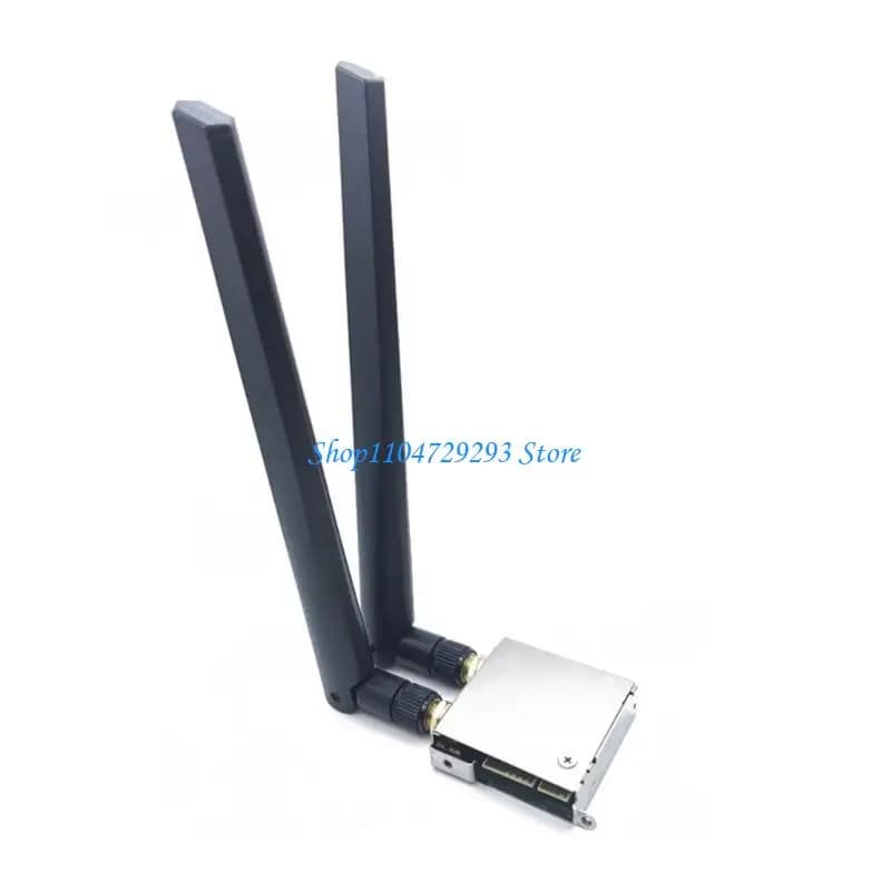 WIFI Go Wifi6 AX201 AX201NGW Scheda adattatore WIFI BT5.0 2.4+5Ghz 2400Mbps 802.11AX/ACcon antenne