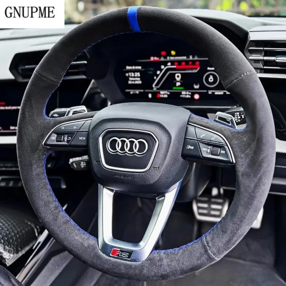 Custom Non-slip Suede Leather Car Cover for Audi Q3 F3 Q5 FY SQ7 Q8 SQ8 RS Q3 Q8 (D) Avant Voltage