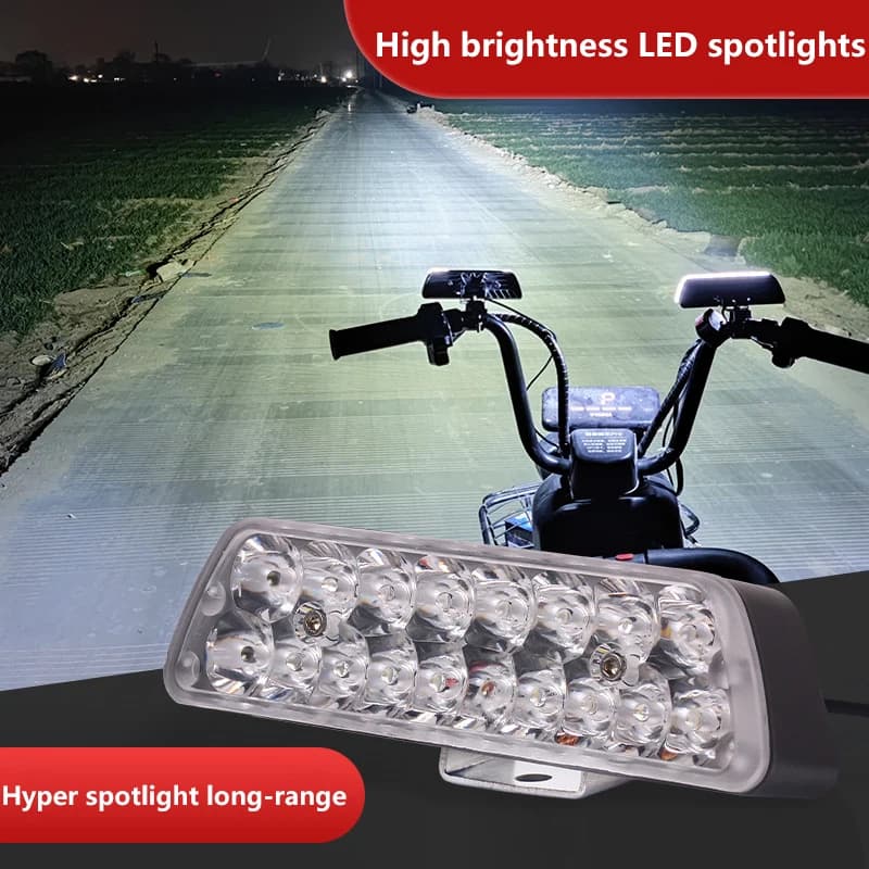 12V Ha Condotto La Barra Luminosa Auto Luce Da Lavoro Bianco Proiettore di Inondazione Guida Nebbia Faro 24V Lampada Per 4x4 Offroad DRL Camion Trattore Barca