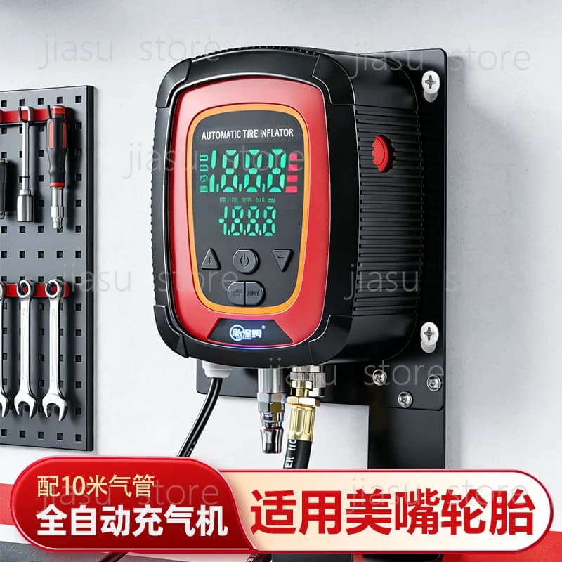 Fully Automatic Car Tire Nitrogen Inflator Preset Pressure Auto Inflate Deflate Machine For Auto Garage Tire Nitrogen Filling