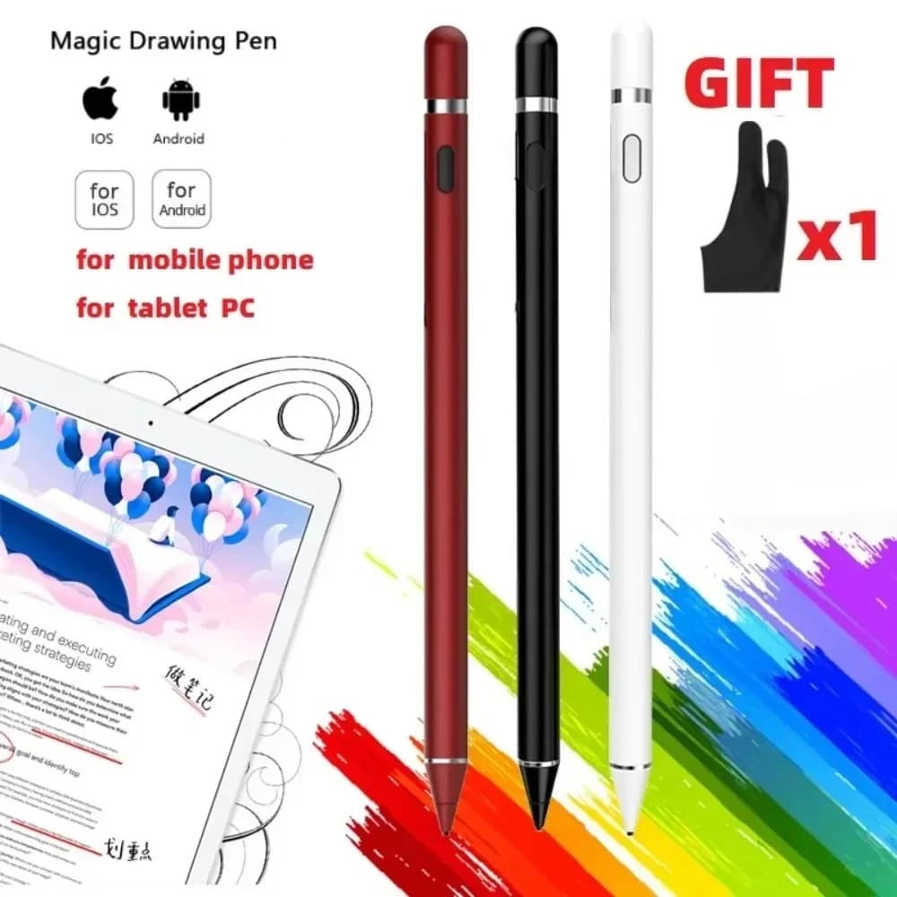 Penna stilo universale Matita per schermo Penna stilo per iPhone iPad Pro 1 2 Air 3 4 Mini 5 6 iPhone Xiaomi Huawei Tablet iOS Android
