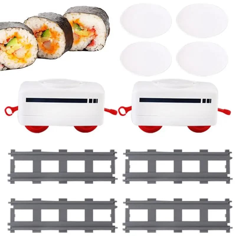 New Sushi Train Track Train Rotary Sushi Toy treno elettrico Rotary Sushi Simula girevole auto bambini treno elettrico per bambini
