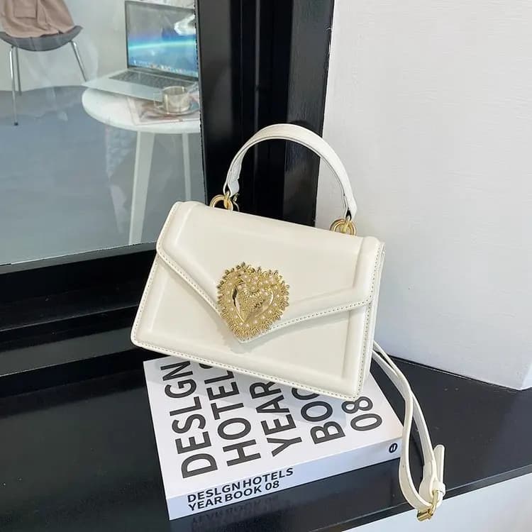Borse fasciatoio classiche e semplici da donna, borsa a tracolla vintage elegante, borsa tote di grande capacità, borsa alla moda ed elegante a tinta unita