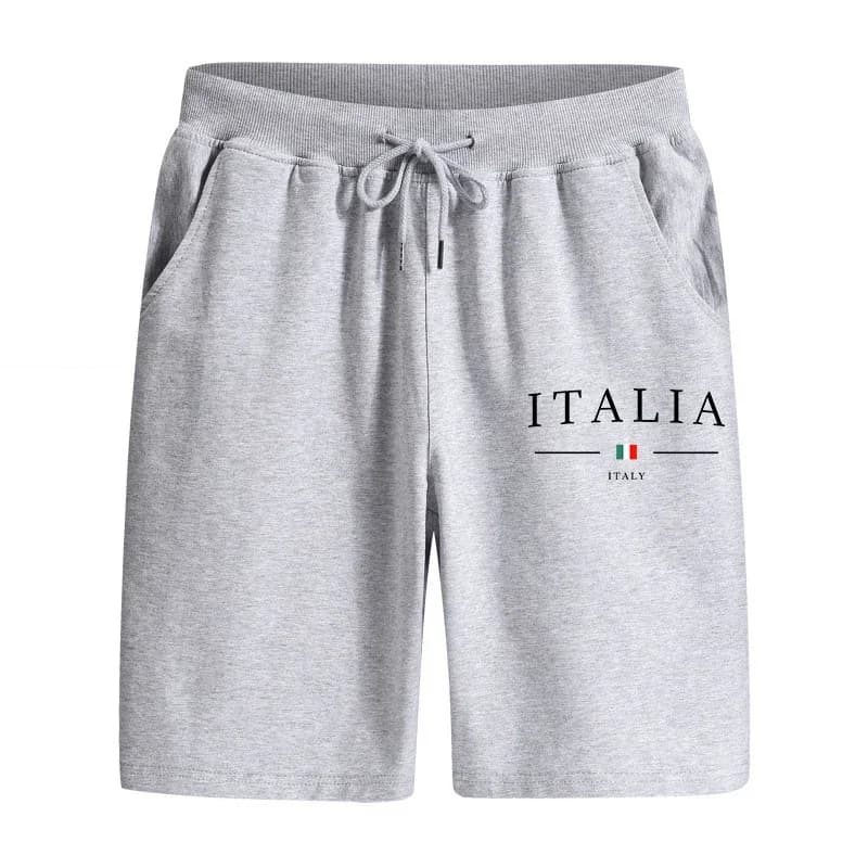 Men's Shorts Printed Casual, Short Trousers for Jogging, Sport, Cycling, Clothing with Elastic Life, Summer Shorts for Beach