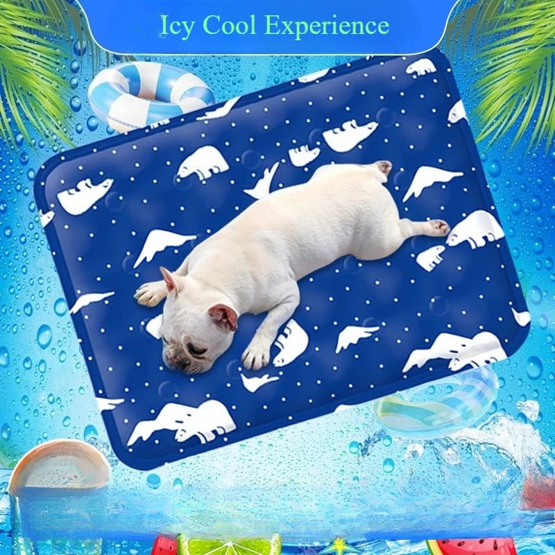 Tappetino Refrigerante per Cani, Cuccia Estiva Rinfrescante Extra Large per Cani Piccoli e Grandi, Accessori per Animali Domestici, Coperta Durevole per Gatti, Tappetino Refrigerante per Gatti, Coperta Rinfrescante per Divano