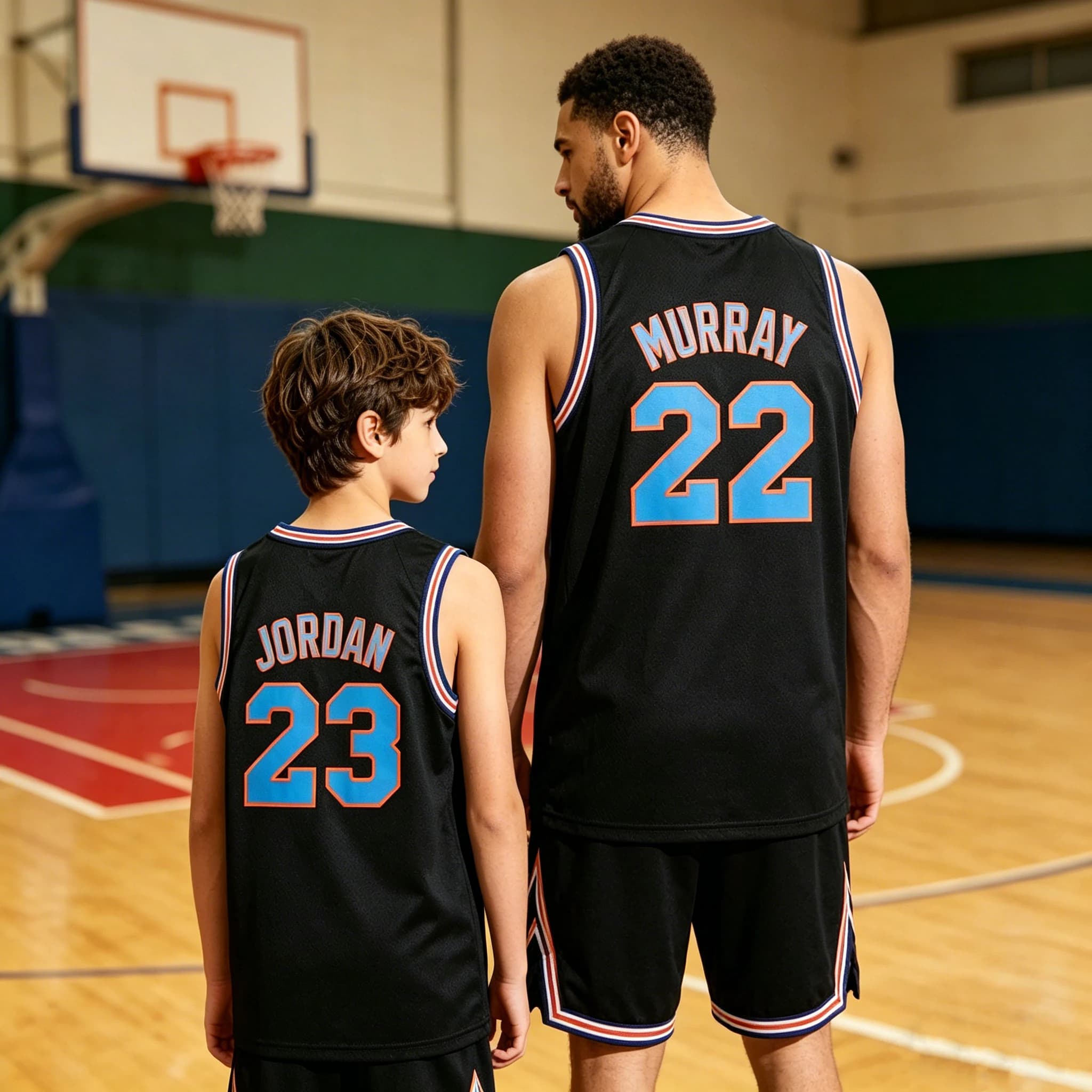 Nuova Moda 2026: Gilet Sportivo NWZSM, Costumi per Cosplay di Film Spaziali # 23 JD # 1 BUG # 10 LOLA # Maglia da basket per bambini 22 Murray Bunny A