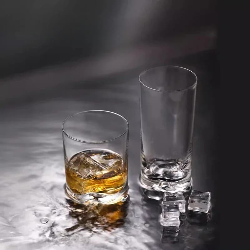 Bicchiere da whisky in cristallo, boccale da birra creativo