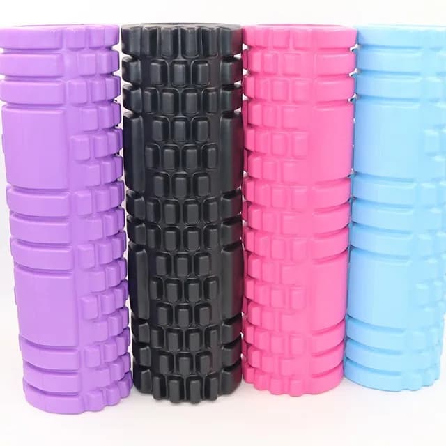 EVA foam roller in the form of wolf tooth, cable, 60*14cm, for yoga and pilates - Sales promotion