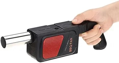 Ventilatore Elettrico Portatile per Barbecue – Soffiatore d'Aria Leggero per Campeggio, Picnic, Cucina all'Aperto e Accensione del Fuoco