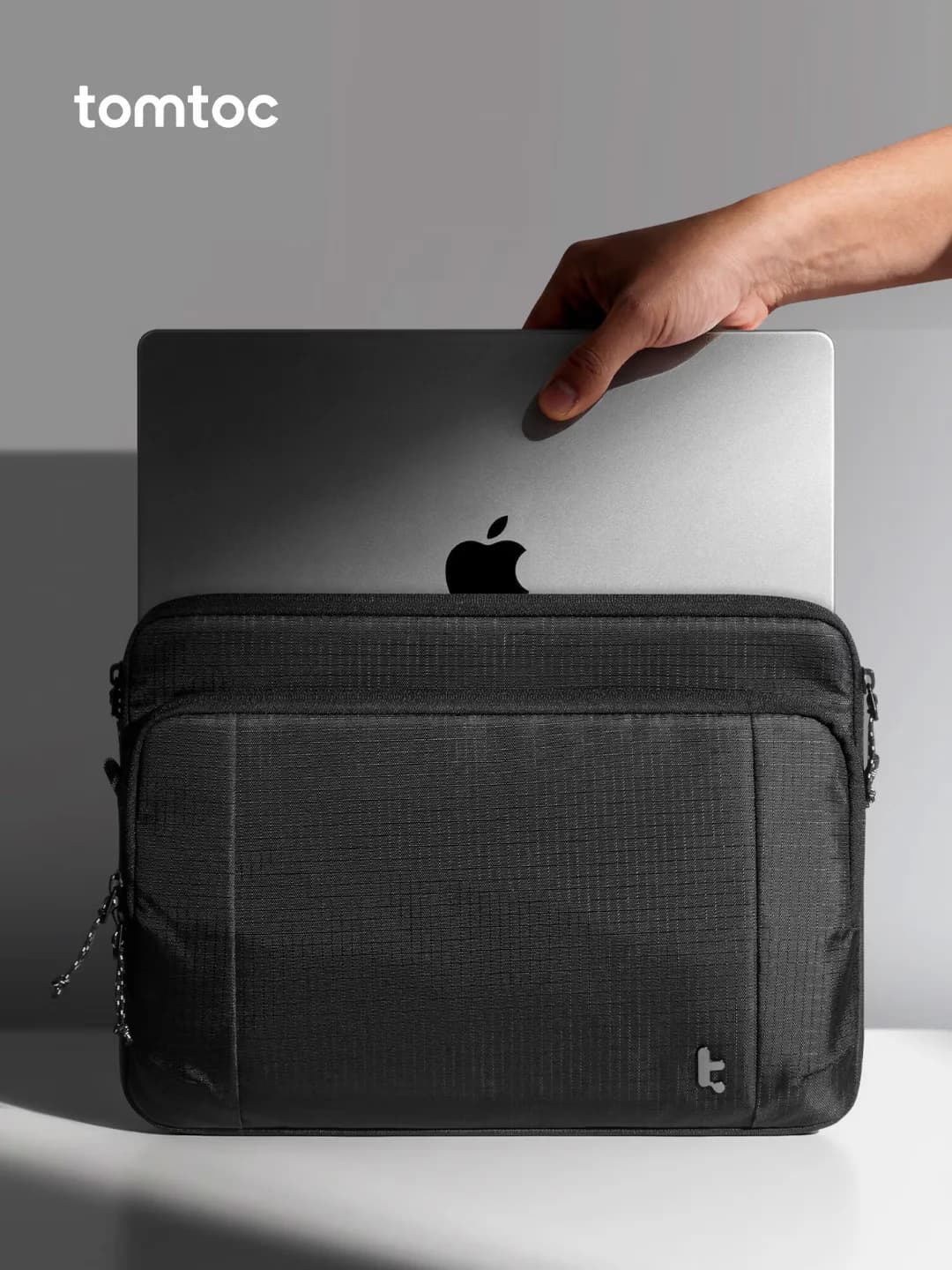 Borsa a custodia per laptop da 13 pollici, 360 ° Custodia Protettiva per Laptop, Compatibile con MacBook Air M5 (2026), M4/A3240, M3/A3113, M2/A2681